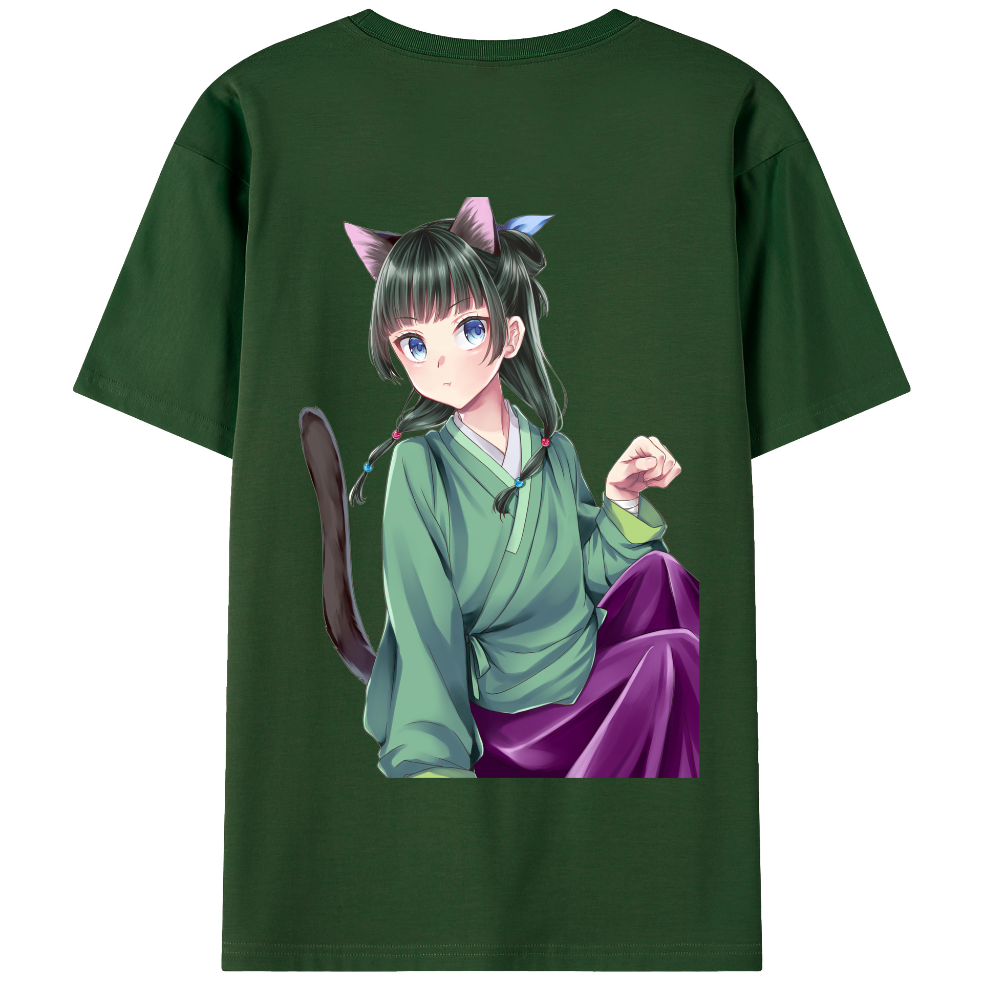 （画像用） 薬屋のひとりごと The Apothecary Diaries 綿100％半袖Tシャツ（背面プリント）